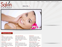 Tablet Screenshot of dev.saloncanada.com